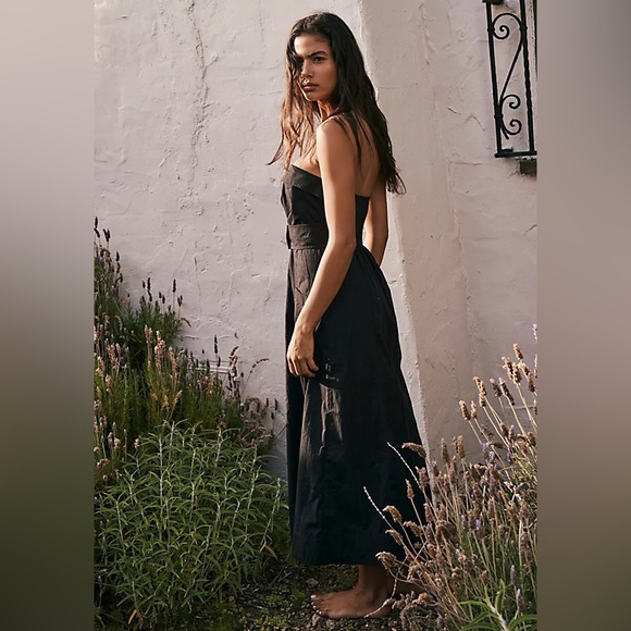 Free People NWOT Redone Shirtdress - Picture 3 of 4